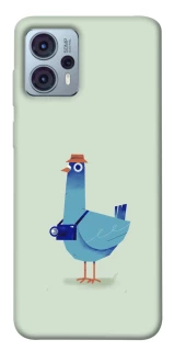 Чохол на Motorola Moto G23 Голуб-детектив фото 1 Чохол на Motorola Moto G23 Голуб-детектив фото 1 з 1
