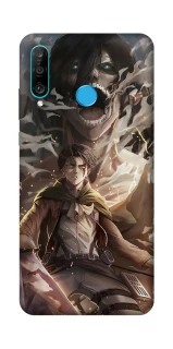 Чехол на Huawei P30 lite Eren Yeager фото 1 из 1