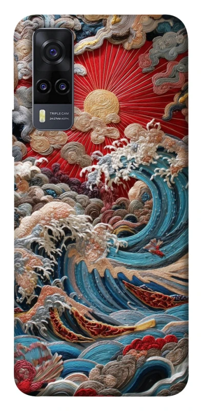 Чохол на Vivo Y31 Japa wave ver.2 фото 1 з 1