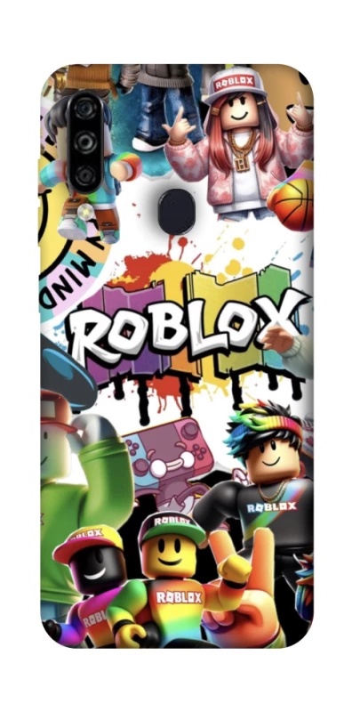 Чохол на ZTE Blade A7 (2020) Roblox Characters Collage фото 1 з 1