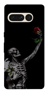 Чохол на Google Pixel 7 Pro Skeleton vs Rose фото 1 з 1