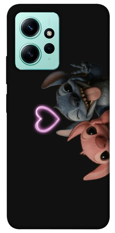 Чохол на Xiaomi Redmi Note 12 4G Love Stitch & Angel фото 1 з 1