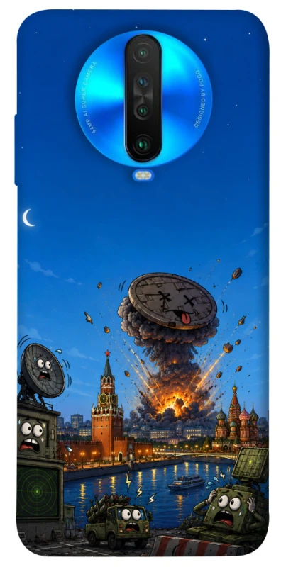 Чохол на Xiaomi Poco X2 Moscow never sleeps ver.8 фото 1 з 1