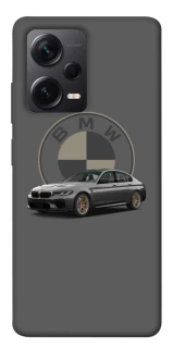 Чехол на Xiaomi Redmi Note 12 Pro+ 5G BMW grey v2 фото 1 из 1