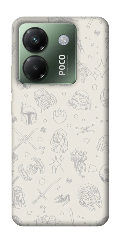 Чохол на Xiaomi Poco M7 pro 5G Star Wars background ver.1 фото 1 з 1