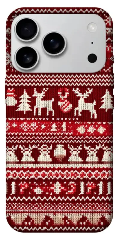 Чохол на Apple iPhone 18 Pro Max Christmas jumper ver.2 фото 1 з 1