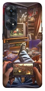 Чехол на Oppo Reno 8T 4G Retro style v4 фото 1 из 1