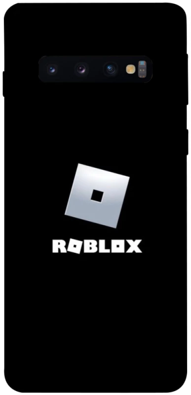 Чохол на Samsung Galaxy S10 Roblox logo black фото 1 з 1