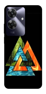 Чехол на Realme Note 60 Валькнут v4 фото 1 из 1