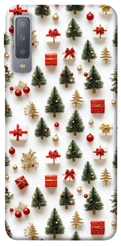 Чохол на Samsung A750 Galaxy A7 (2018) Christmas spirit ver.8 фото 1 з 1