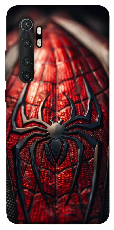 Чехол на Xiaomi Mi Note 10 Lite Spiderman costume фото 1 из 1