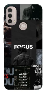 Чохол на Motorola Moto E40 Focus collage фото 1 з 1