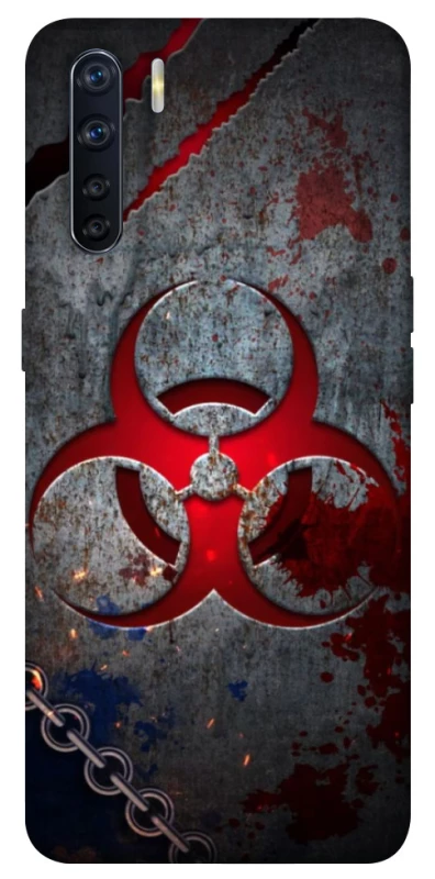 Чехол на Oppo A91 Радиация v3 фото 1 из 1