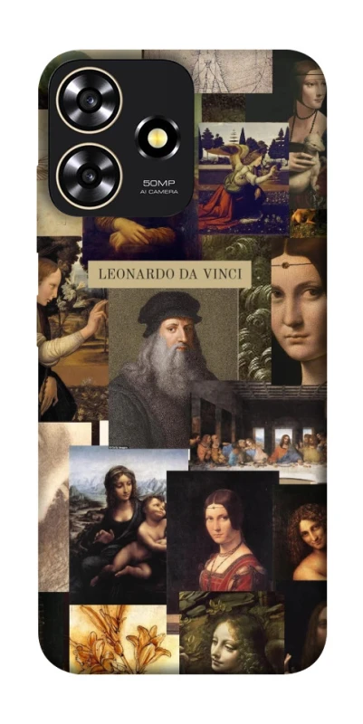 Чохол на ZTE Blade A73 4G Leonardo da Vinci фото 1 з 1