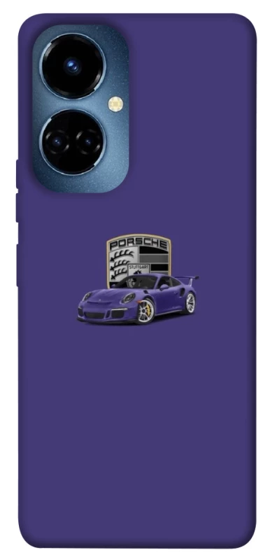 Чехол на TECNO Camon 19 Pro Porsche purple фото 1 из 1