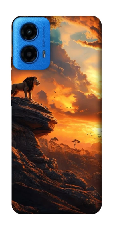 Чохол на Motorola Moto G45 lion king фото 1 з 1