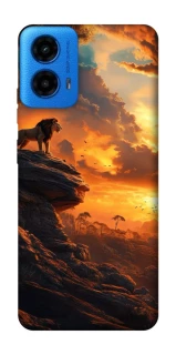 Чехол на Motorola Moto G45 lion king фото 1 из 1