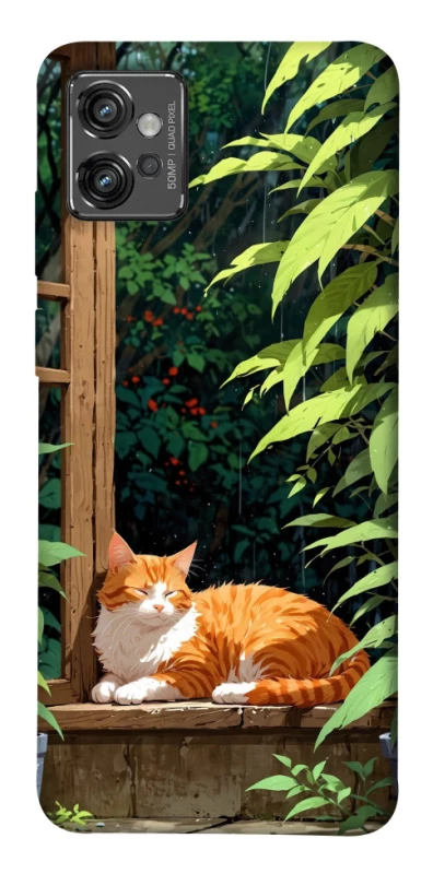 Чохол на Motorola Moto G32 red cat фото 1 з 1