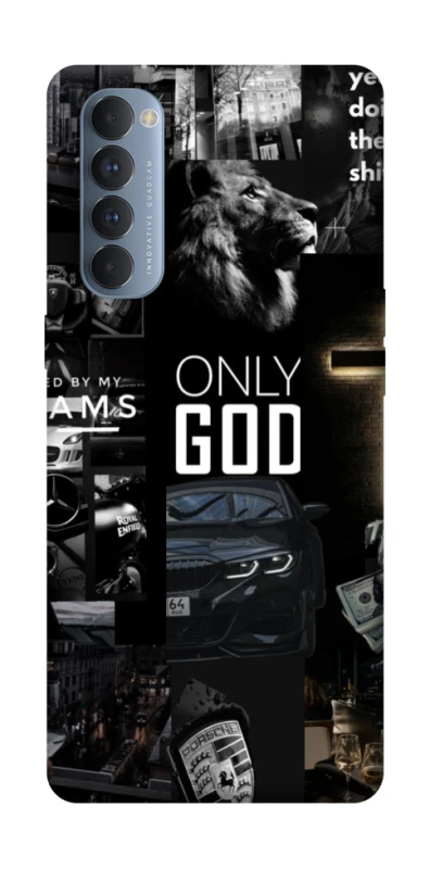Чохол на Oppo Reno 4 Pro Only God фото 1 з 1