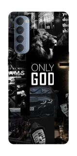 Чохол на Oppo Reno 4 Pro Only God фото 1 з 1