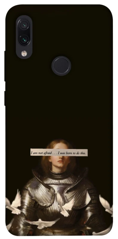 Чехол на Xiaomi Redmi Note 7 / Note 7 Pro / Note 7s Not afraid фото 1 из 1