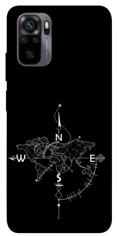 Чехол на Xiaomi Redmi Note 10 / Note 10s Travel Map фото 1 из 1