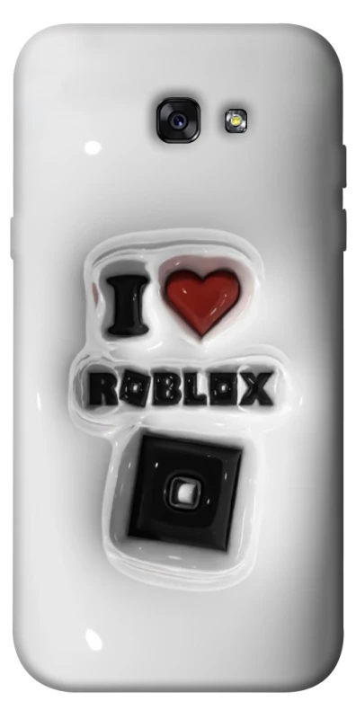 Чохол на Samsung A720 Galaxy A7 (2017) I love Roblox фото 1 з 1