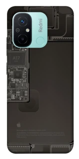 Чехол на Xiaomi Redmi 12C / Poco C55 iPhone 17 фото 1 из 1