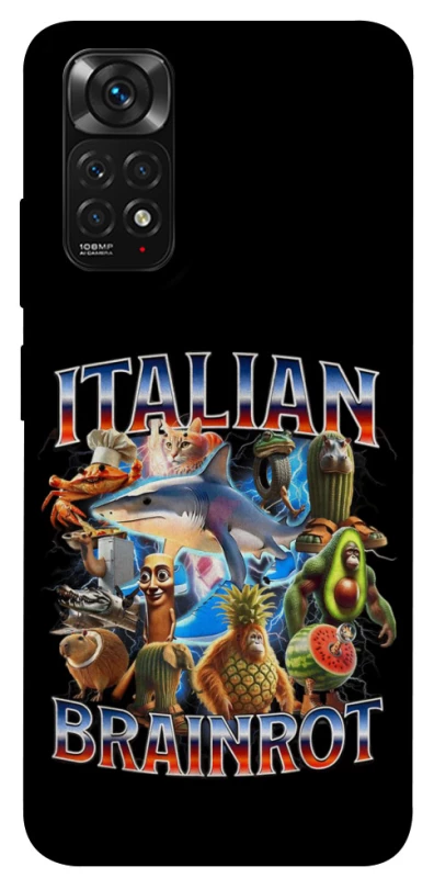Чехол на Xiaomi Redmi Note 11 (Global) / Note 11S Italian Brainrot фото 1 из 1