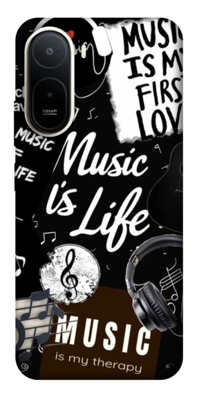 Чохол на Xiaomi Redmi A7 Pro 4G Music is Life фото 2 з 2