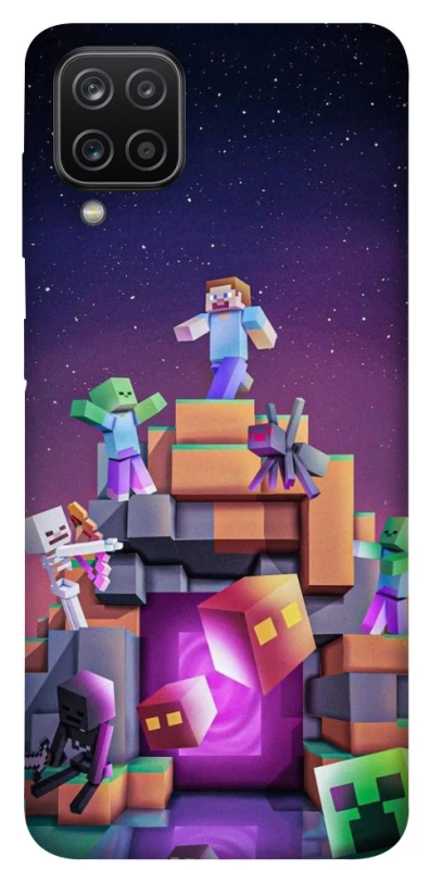 Чохол на Samsung Galaxy A12 Minecraft aesthetics фото 1 з 1