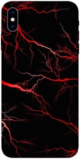 Чехол на Apple iPhone X (5.8") Красная молния фото 1 из 1