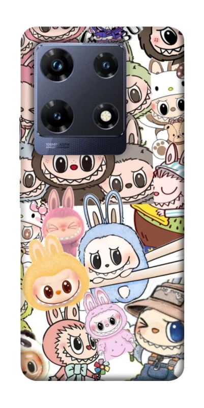 Чехол на Infinix Note 30 Pro All Labubus фото 1 из 1