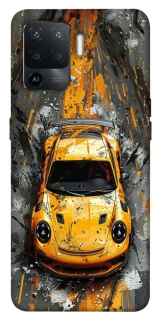 Чехол на Oppo Reno 5 Lite Drawn Porsche фото 1 из 1