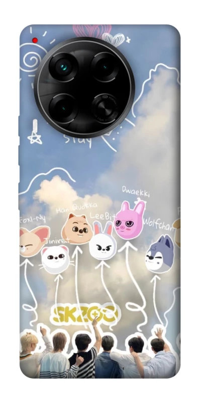 Чехол на TECNO Camon 30 (CL6) Stray Kids Full Force фото 1 из 1