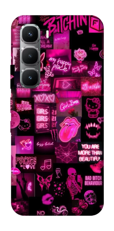 Чехол на Infinix Hot 60 Pro Hot collage ver.8 фото 1 из 1