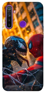 Чехол на Realme 5 Venom vs Spiderman фото 1 из 1