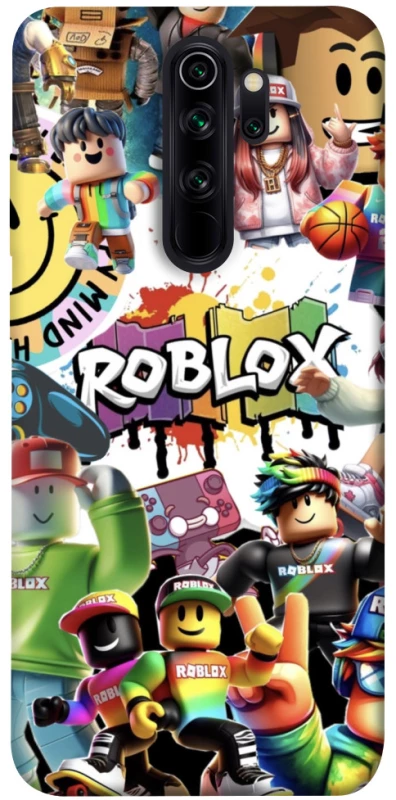Чохол на Xiaomi Redmi Note 8 Pro Roblox Characters Collage фото 1 з 1
