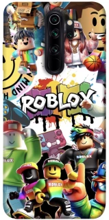 Чохол на Xiaomi Redmi Note 8 Pro Roblox Characters Collage фото 1 з 1