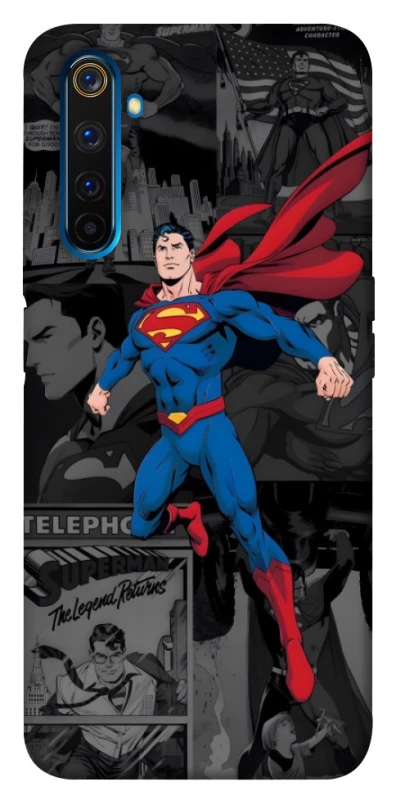 Чохол на Realme 6 Pro superman comics фото 1 з 1