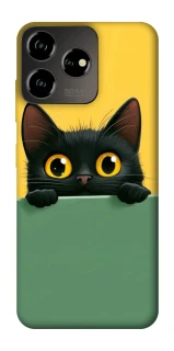 Чехол на ZTE Blade V50 Design 4G Black cat v2 фото 1 из 1