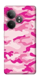 Чехол на Realme GT Neo 6 camouflage pink фото 1 из 1