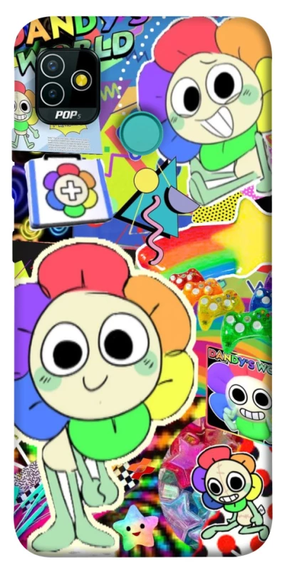 Чехол на TECNO POP 5 Dandy world collage фото 1 из 1
