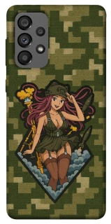 Чехол на Samsung Galaxy A73 5G Military Waifu фото 1 из 1