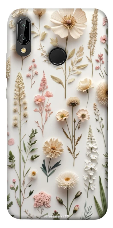 Чохол на Huawei P20 Lite Floral design ver.1 фото 1 з 1