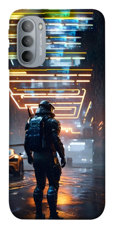 Чохол на Motorola Moto G31 Cyber character фото 1 з 1