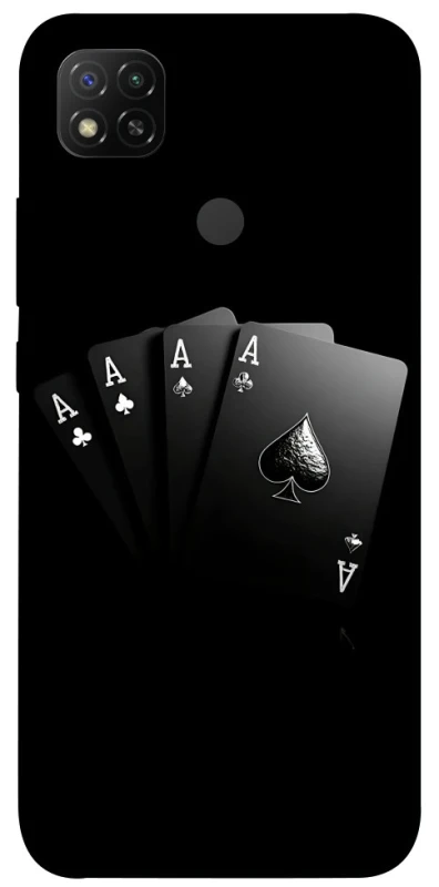 Чохол на Xiaomi Redmi 9C Black Cards фото 1 з 1
