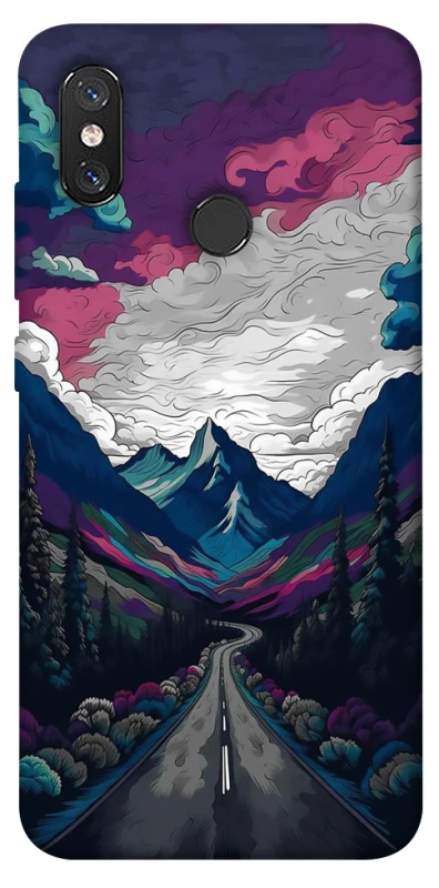 Чохол на Xiaomi Mi 8 Намальовані гори фото 1 з 1