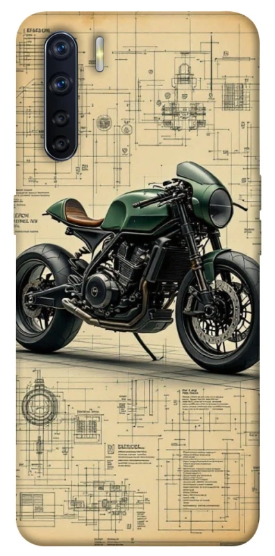 Чохол на Oppo A91 Bike model фото 1 з 1