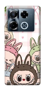 Чохол на Infinix Note 40 Pro 4G All Labubu 2 фото 1 з 1